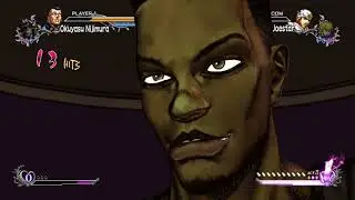 Okuyasu Arcade Mode - All-Star Battle R (Hardest Difficulty, Etika Skin Mod)