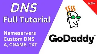 How to Add DNS Records - A, CNAME, TXT, Nameservers on Godaddy Domain