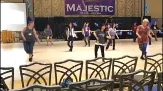 Take Me To The Water~ Roy Hadisubroto & Fiona Murray ~ Line Dance @ 2016 Vegas Workshop