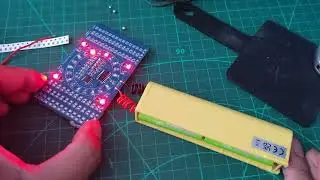 555 Timer Project || SMD Soldering || with Hakko Fx-901 Cordless Iron