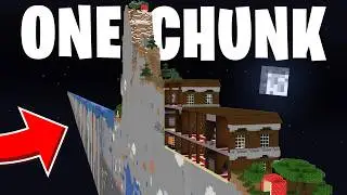 Hardcore, but the world is ONE CHUNK wide