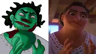Disney's Encanto Drawing Meme - The Family Madrigal but ZOMBIE [4]