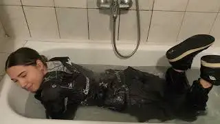 15 minutes of chilling in the bathtub with clothes on by Ellie   Trailer