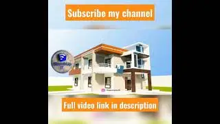 SKETCHUP IT | House Exterior Design tutorial Sketchup Pro 2021 Tutorial | Sketchup tutorial |V-Ray 5