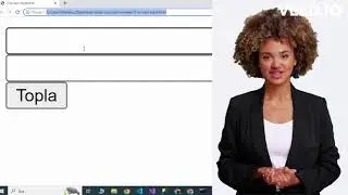 javascript ile örnek sınav soruları ve cevapları 2 - iki  sayının toplamı