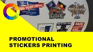 Promotional stickers printing