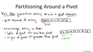 Quicksort: Overview - Divide and Conquer, Sorting and Searching, and Randomized Algorithms
