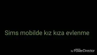 Sims mobil de kız kıza evlenme