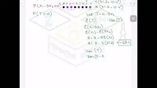 TKMaths A Level S2 Linear Combination of random variable J24/61