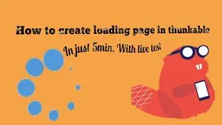 How to create loading page in thunkable | Thunkable | in hindi | Easy to use