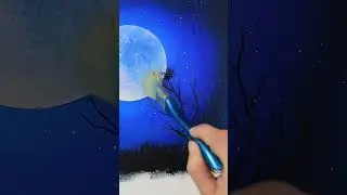 Beautiful moonlight scenery 🌝 