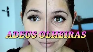 Apagando as OLHEIRAS com maquiagem - MÁGICA