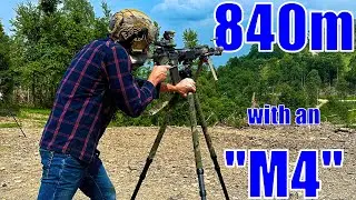 I Shot My M4+ACOG at a Praecore 800m+ Class | a review