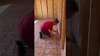 Painting Our Shed Floor 