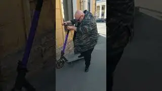 БАРЕЦКИЙ Стас и его САМОКАТ с движком от КАМАЗА