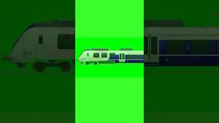 train green screen video 