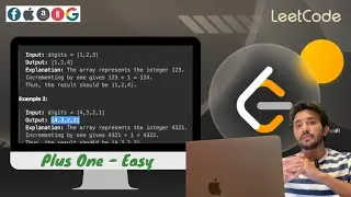 12 Plus One - Easy | LeetCode DSA