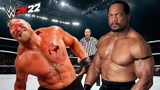 Brock Lesnar vs. Faarooq (WWE 2K24)
