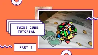 Twins Cube (Skewb Version) Tutorial - Part 1 😍