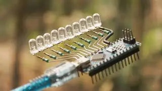 Simple 10 LED Chaser using Arduino | Ft. The Experiment Club