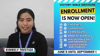Bible School Admission | Trimester 5