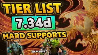 Hard Support Tier List | Dota 2 7.34d