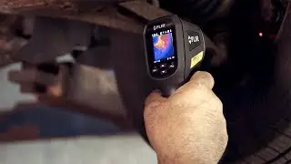 Using the FLIR TG165 Spot Thermal Camera for Automotive Diagnostics