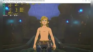 Тест игры The Legend of Zelda Breath of the Wild На эмуляторе Cemu (Wii u)