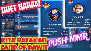 TERNYATA KOMBO JOHNSON ODETTE MASIH META||MUSUH SAMPAI KETAKUTAN