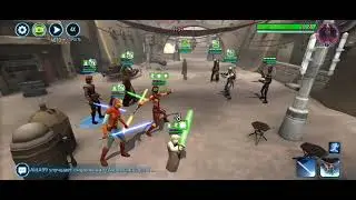 Битва Джедаи против Мерзавцев на Арене Отрядов в STAR WARS Галактика Героев