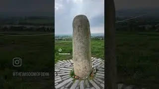 The Lia Fáil (The Stone of Destiny) in Ireland 🇮🇪 #irishmythology #history #pagan