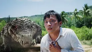 Crocodile Island Full Movie Explained In Hindi 🐊  इंसान VS मगरमछ  | Cryptic Duniya