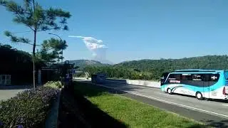 menegangkan video amatir erupsi merapi terbaru 11 Mei 2018