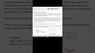 Interview Questions | Remove Duplicate from sorted array | JavaScript | #shorts #shortsvideo #viral