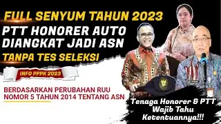 Full Senyum! Pegawai HONORER, PTT Auto Diangkat jadi PNS Tanpa Tes, Begini Ketentuan Lengkapnya!!