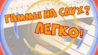 Гаммы на слух. Урок 23 музыкальной грамоты и сольфеджио для взрослых с нуля.