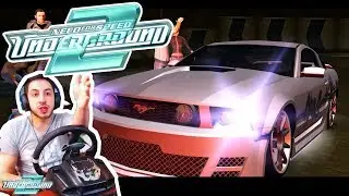 Начинаем разносить 5й этап на топ тачках! - Need For Speed Underground 2 на руле Logitech G25