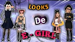 4 LOOKS E-GIRL #1 (Versão Avakin Life)