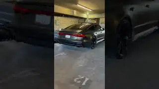 Audi RS7 Light Show