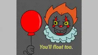 Pennywise speed art (ibis paint X)