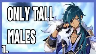 Playing Genshin Impact with ONLY Tall Males (1)