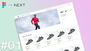 Next JS Ecommerce website  | Part 01 | No voice over