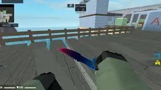 Counter Blox Skin Changer Glitch | (Requires 2 different knife skins) | Roblox