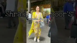 Shraddha Kapoor Suit ❤️ #celebritylook#celebrityfashion#shraddhakapoor#shraddha#shraddhakapoorvideos