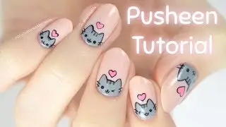 Pusheen Nail Art Tutorial
