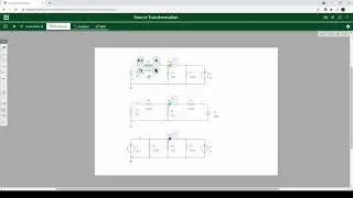 Source Transformations  in circuit analysis