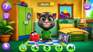 My Talking Tom 2 Original Old Tom - Small Screen Game on Android Part 4