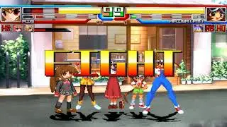 M.U.G.E.N 4v4 Championship - Group Stage: Group A - Team Visual Novel VS Team Waku Waku 7