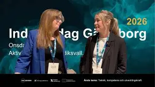 Intervju med Petra Lindström & Malin Fällman Nilsson på Industridag Gävleborg 2026