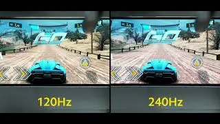 120Hz vs 240Hz Display